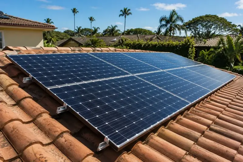 Installation de panneaux solaires à Liffré